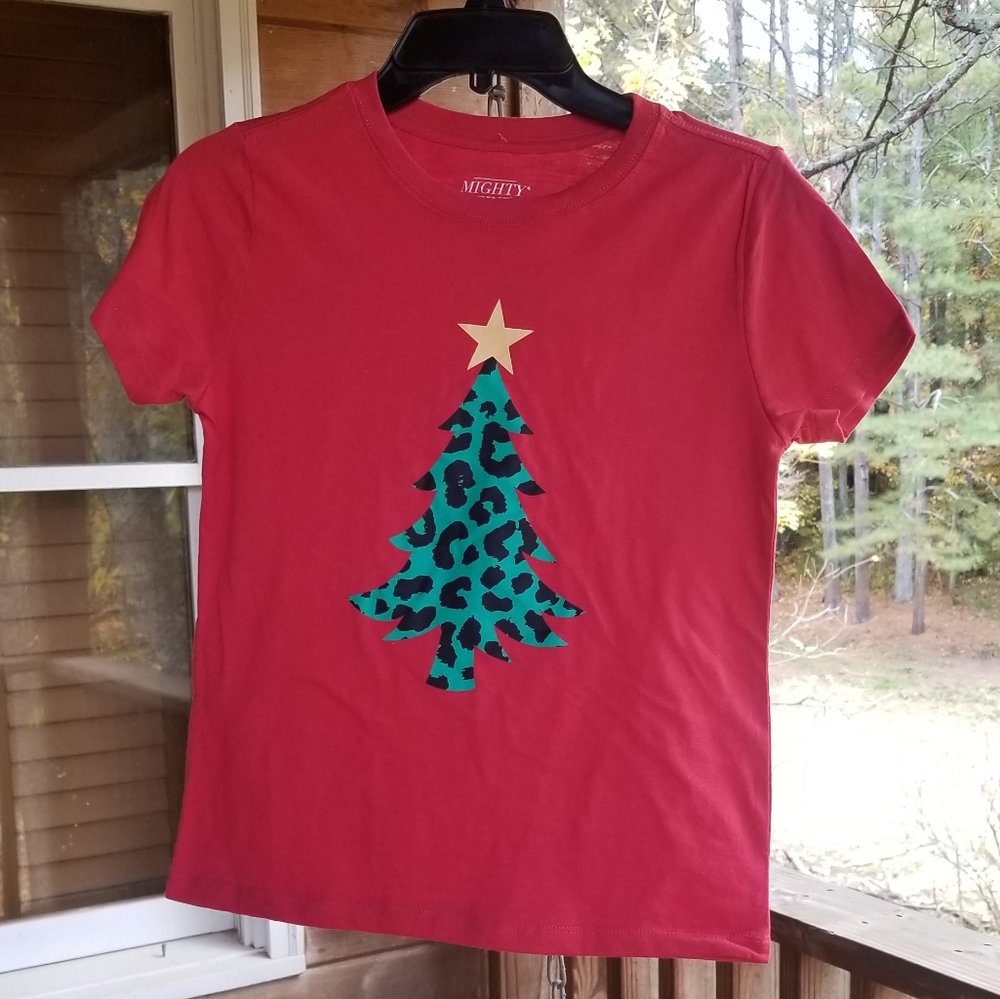 NWT Kids Christmas Tree Shirt